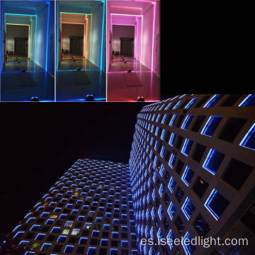 Marco de ventana del edificio de haz estrecho Iluminación LED moderna